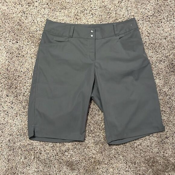 ADIDAS Essentials Gray Golf Shorts Size 6 - Picture 2 of 8